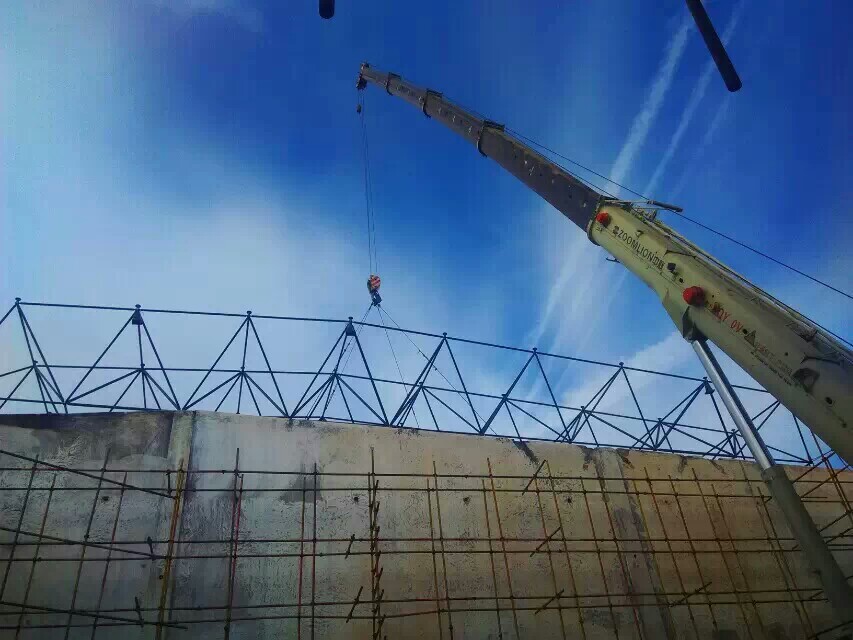 兰溪食堂网架结构工程