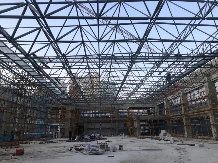 兰溪第一附属小学体育馆网架